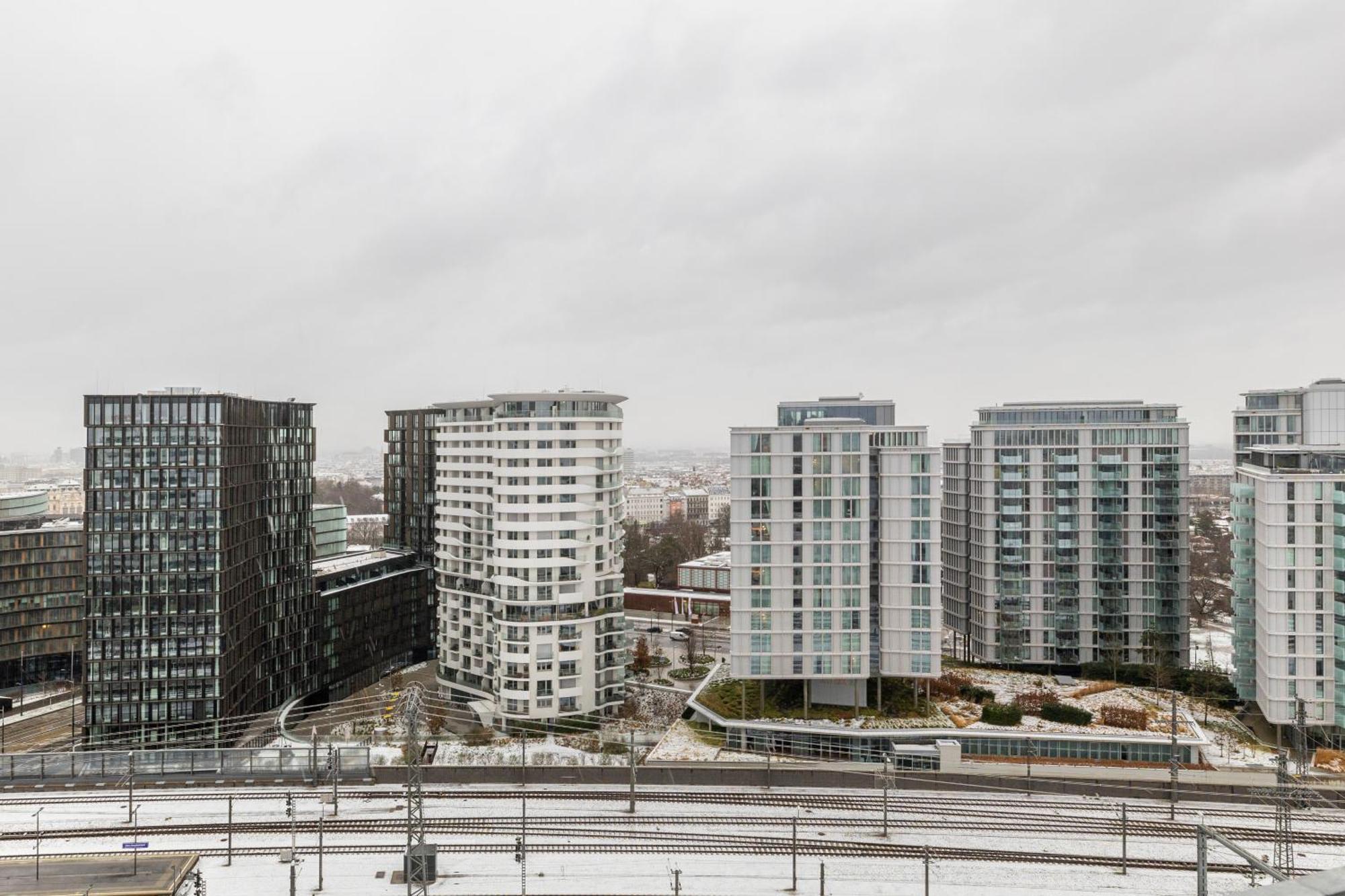 Central Station Loft - Amazing View In City Center - Jupihome Viyana Dış mekan fotoğraf